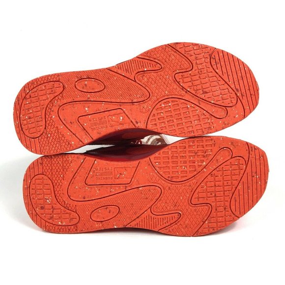 Puma RS-Fast Caliente Taqueria Shoes Sneakers Mens Low Top Orange Red 381505-01 - Picture 8 of 11